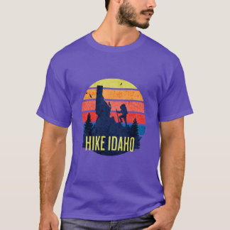 T-shirt Randonnée Idaho Mountain Lover Rétro