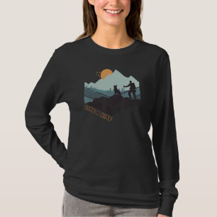 T-shirt Randonnée Jour C'Est Un Autre Demi-Kilomètre De Ch