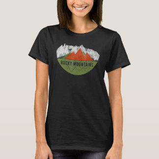 T-shirt Randonnée montagneuse Usa vintage Montagne rocheus