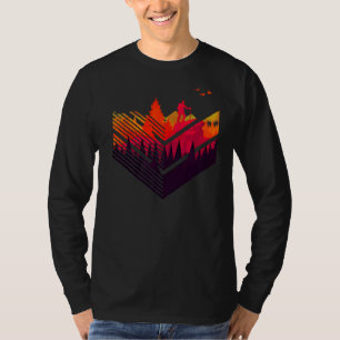 T-shirt Randonnée Montagneuse vintage Promène À La Découve