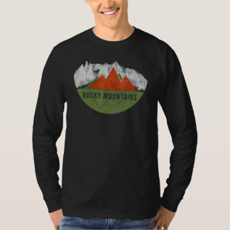 T-shirt Randonnée montagneuse vintage Usa Nation des mont
