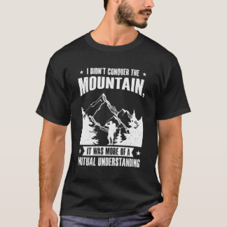 T-shirt Randonnée Mountain Dad Hiker Nature Extérieur