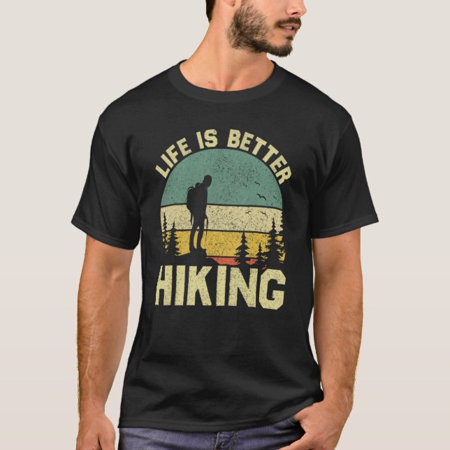 T-shirt Randonnée Nature Adventure Randonnée (Devant)