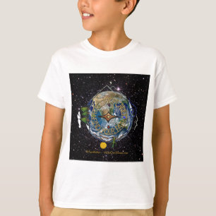 T-shirt Randonnée Notre Planète Hiker's Soul Compass Space