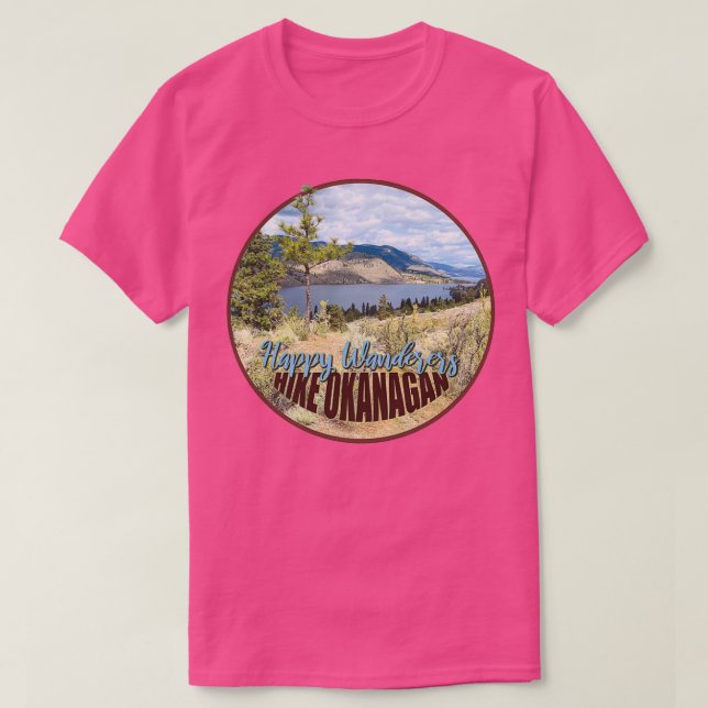 T-shirt Randonnée Okanagan  (Design devant)