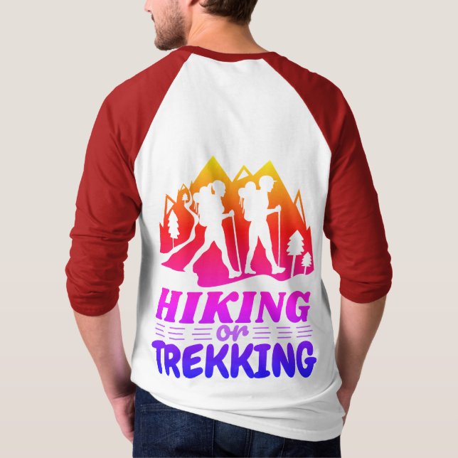 T-shirt Randonnée ou trekking (Dos)
