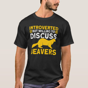 T-shirt Randonnée ouvrier du bois introduit Castor