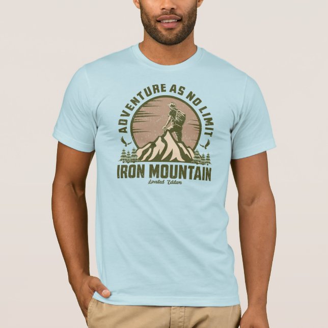 T-shirt Randonnée pédestre du Iron (Devant)
