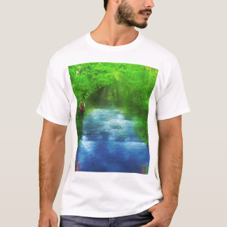 T-shirt Randonnée pédestre sur la rivière Summer