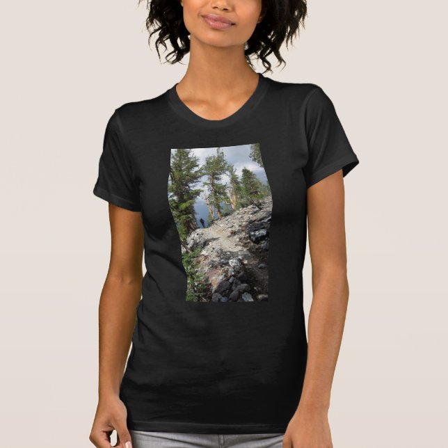 T-shirt Randonnée pédestre sur le sentier John Muir - Sier (Devant)