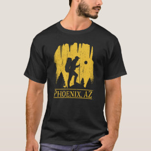 T-shirt Randonnée Phoenix Arizona US État Randonneur Voyag