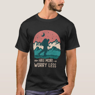 T-shirt Randonnée Plus Inquiète Moins