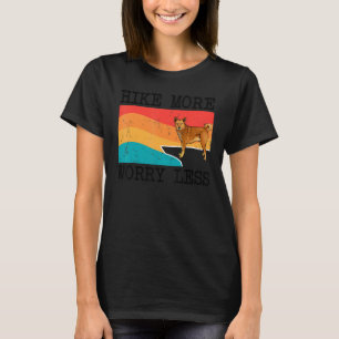 T-shirt Randonnée Plus Inquiète Moins Canaan Chien Randonn