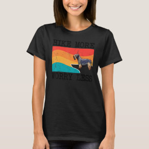 T-shirt Randonnée Plus Inquiète Moins Cesky Terrier Randon