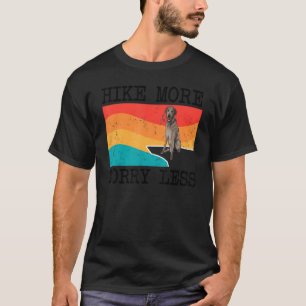 T-shirt Randonnée Plus Inquiète Moins Écossais Deerhound G