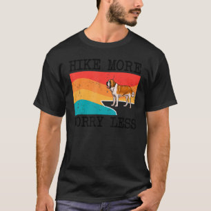 T-shirt Randonnée Plus Inquiète Moins St Bernard Graphic R