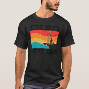 T-shirt Randonnée Plus Inquiéter Moins Airedale Terrier Gr