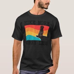 T-shirt Randonnée Plus Inquiéter Moins Bouvier Des Flandre