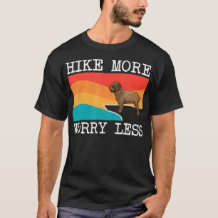 T-shirt Randonnée Plus S'Inquiéter Moins Espagnol Chien D'