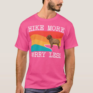 T-shirt Randonnée Plus S'Inquiéter Moins Espagnol Chien D'