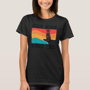 T-shirt Randonnée Plus S'Inquiéter Moins Schnauzer Géant H
