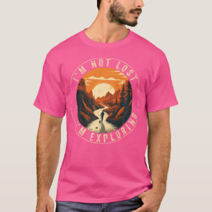 T-shirt Randonnée Pour Hommes Femmes Nature Extérieur Funn