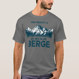 T-shirt Randonnée Suffit Pour Moi D'Aller À La Montagne