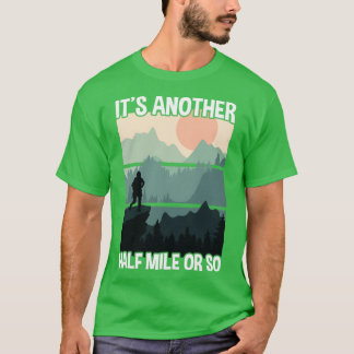 T-shirt Randonnée Un Autre Kilomètre