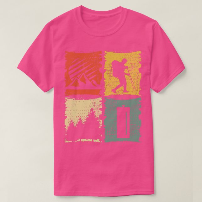 T-SHIRT RANDONNÉE VINTAGE 3 (Design devant)