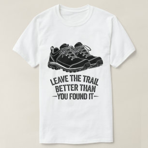 T-shirt Randonnées extérieures Bottes Nature Conservation 