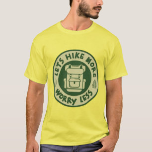 T-shirt Randonner Plus, S'Inquiéter Moins