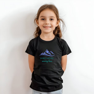 T-Shirt Randonner plus, s'inquiéter moins - Embrassez l'ex