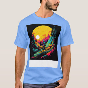 T-shirt Randonneur à vélo 7