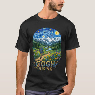 T-shirt Randonneur drôle nuit étoilée art van gogh gogh ra