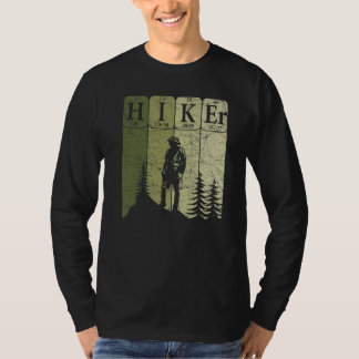 T-shirt Randonneur Éléments du tableau périodique Extérieu