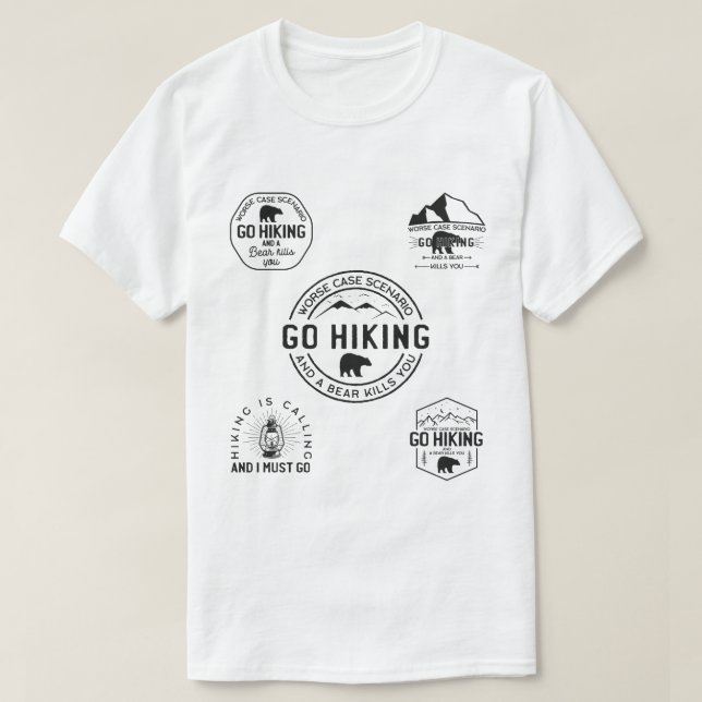 T-shirt Randonneur Envieux (Design devant)