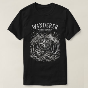T-shirt Randonneur – Les vagabonds ne sont pas tous perdus