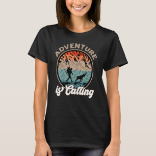 T-shirt Randonneur Nature Adventure Appelle Sunset Lover C