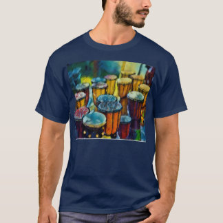 T-shirt RanDrums Congas Choisissez votre Beat