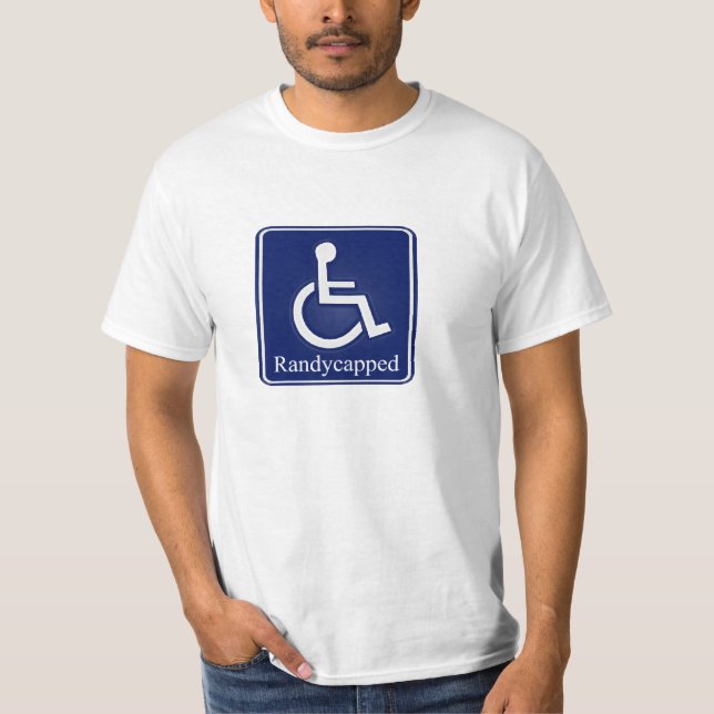 T-shirt Randycapped (Devant)