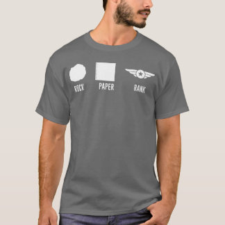 T-shirt Rang Papier Roche rétro