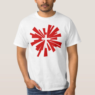 T-shirt Rangée croisée