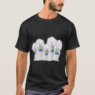 T-shirt Rangée de défenseurs garçon fille