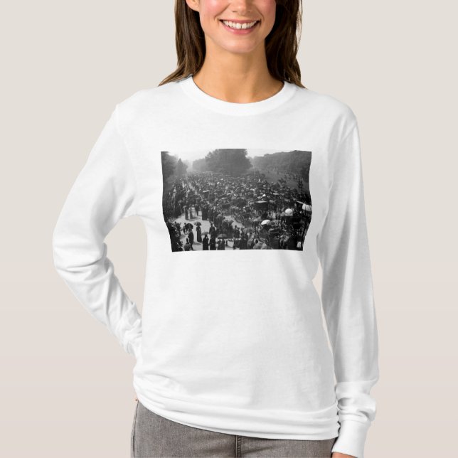 T-shirt Rangée putréfiée dans Hyde Park, Londres, c.1890 (Devant)