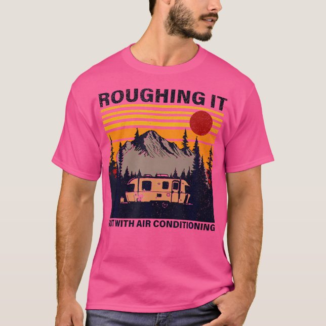 T-shirt Rangement Mais Avec Climatisation Camp Vintage (Devant)