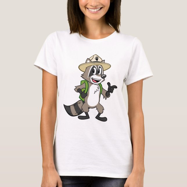 T-shirt Ranger Rick | Ranger Rick Pointing (Devant)