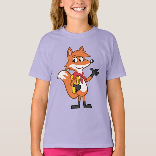 T-shirt Ranger Rick | Scarlett Fox Waving (Devant)