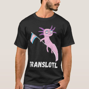 T-shirt Rans Axolotl transexuel mexicain Salamander LGB