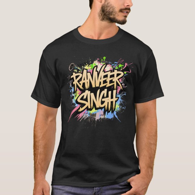 T-shirt Ranveer Singh Bollywood (Devant)