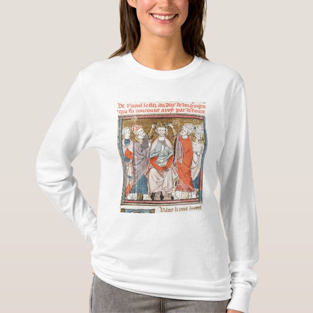 T-shirt Raoul, fils du duc de Bourgogne (Devant)